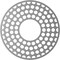 Ekena Millwork Fink Architectural Grde PVC Pierced Ceiling Medallion, Antiqued Warm Silver, 34"OD x 12 3/8"ID x 1"P CMPP34FFAWS - alternate 4